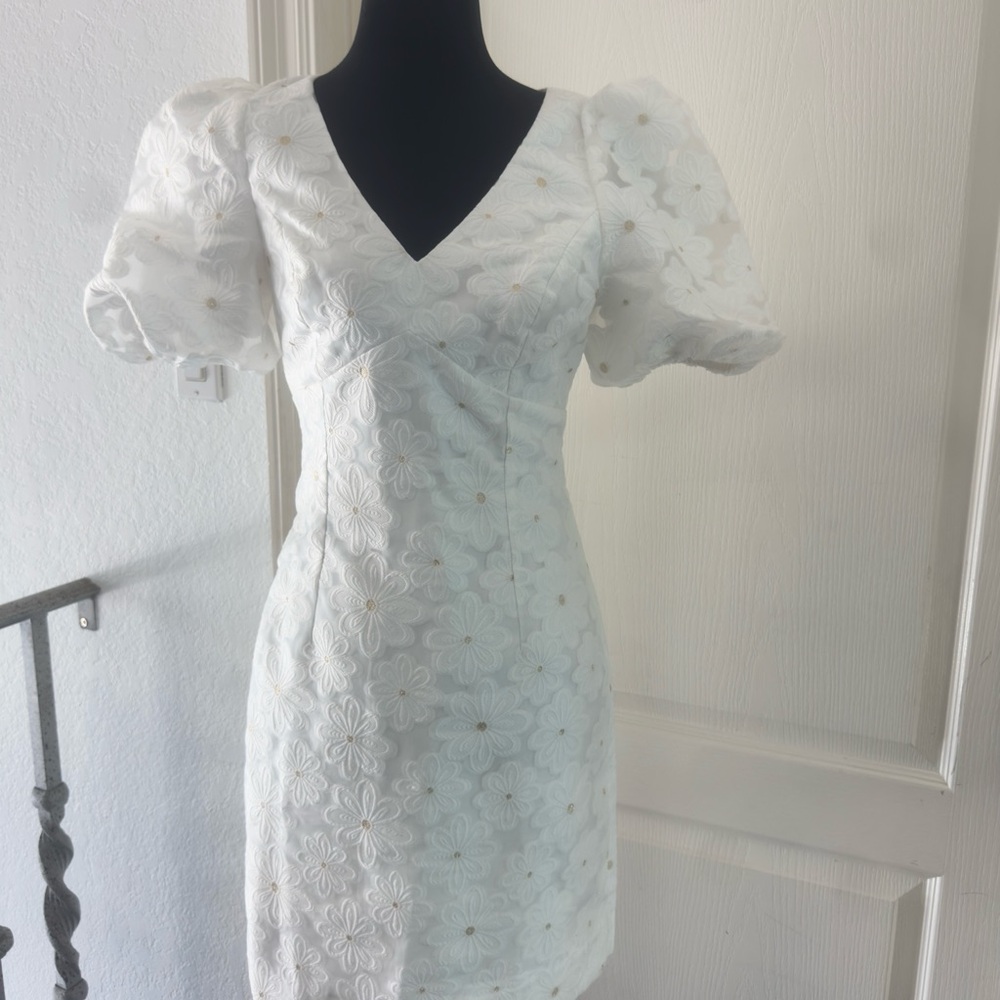 Lilly Pulitzer Citra Orgnaza Mini Dress Sz 00
